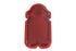 Wyatt Gatling Red Glass Tombstone Tail Lamp Lens - 33-0502