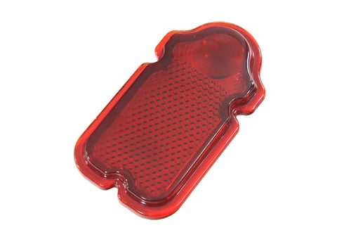 Wyatt Gatling Red Glass Tombstone Tail Lamp Lens - 33-0502