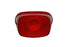 Chris Products Tail Lamp Lens Stock Red - 33-0503