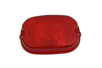 Wyatt Gatling Tail Lamp Stock Type Red Plastic Lens - 33-0504