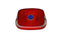 Wyatt Gatling Tail Lamp Lens Red with Blue Dot - 33-0507