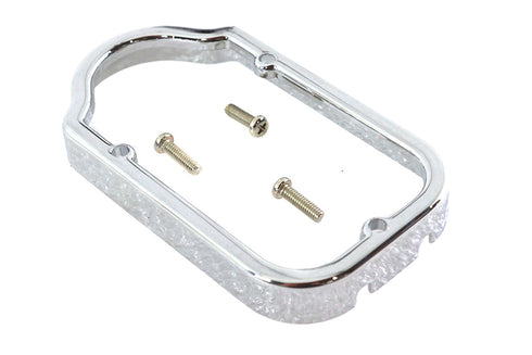 Wyatt Gatling Chrome Tombstone Tail Lamp Trim Rim - 33-0528