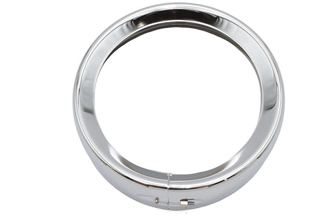 Wyatt Gatling 7 inch Headlamp Chrome Frenched Trim Ring - 33-0547