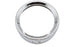 Wyatt Gatling 7 inch Headlamp Chrome Frenched Trim Ring - 33-0547