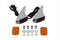 Wyatt Gatling Deco Marker Lamp Set Bulb Type With Red and Amber Lenses - 33-0556