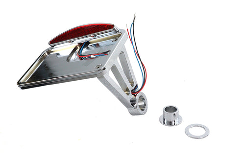 Wyatt Gatling Chrome Slice LED Horizontal Tail Lamp Assembly - 33-0568