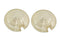 Wyatt Gatling Bullet Style Marker Lamp Clear Lens Set - 33-0574