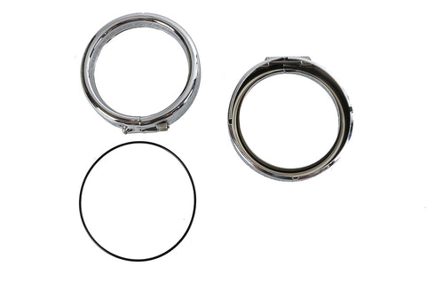Wyatt Gatling Frenched Turn Signal Trim Ring Kit - 33-0578
