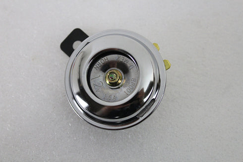 Wyatt Gatling Smooth Style 12 Volt Mini Horn Chrome - 33-0579