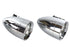 Wyatt Gatling Chrome Torpedo Marker Lamp Set with Clear Lens - 33-0580