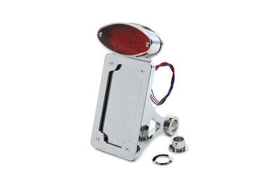 Wyatt Gatling Chrome Vertical Tail Lamp Assembly - 33-0588
