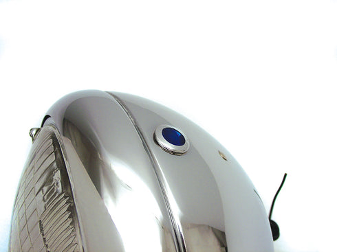 Wyatt Gatling Vintage 7 inch Round Headlamp 12 Volt - 33-0603