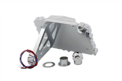 V-Twin Chrome Skull Type Tail Lamp Assembly - 33-0640