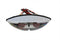 Wyatt Gatling Chrome ABS Big Eye LED Tail Lamp - 33-0643
