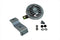 Wyatt Gatling Left Side 6 Volt Chrome Horn Kit - 33-0696