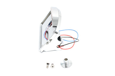 V-Twin Chrome LED Slice Style Tail Lamp Assembly - 33-0721