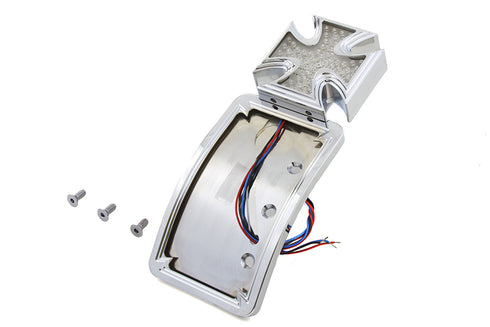 Wyatt Gatling Tail Lamp and License Plate Set Baron Style - 33-0801