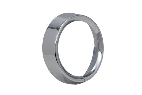 Wyatt Gatling 7 inch Headlamp Chrome Frenched Trim Ring - 33-0808