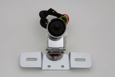 Wyatt Gatling Chrome Round Tail Lamp - 33-0830