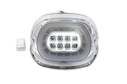 Wyatt Gatling Lay Down LED Tail Lamp Clear - 33-0831