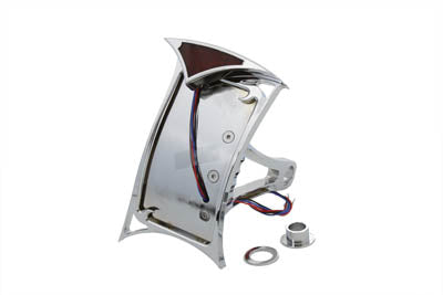 Wyatt Gatling Pirate Style Curved Tail Lamp Kit - 33-0844