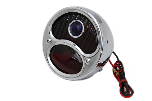 Wyatt Gatling Model A Stainless Steel Tail Lamp - 33-0901