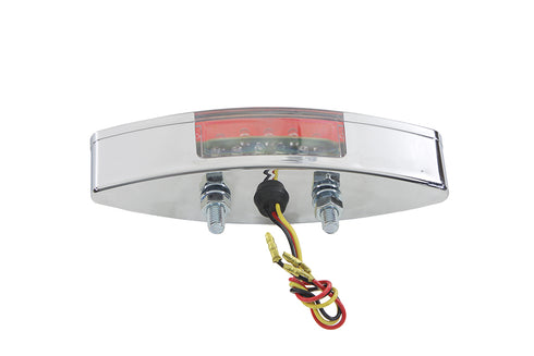 Wyatt Gatling Chrome Snake Eye Style LED Tail Lamp - 33-0902