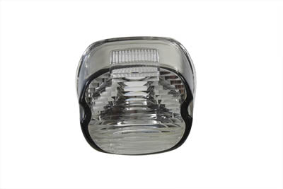 Wyatt Gatling Tail Lamp Lens Laydown Style Smoked - 33-0929