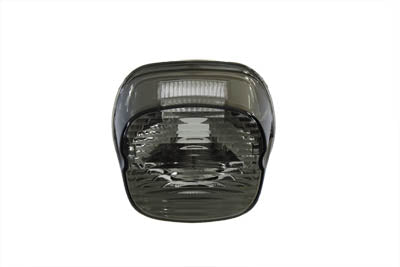 Wyatt Gatling Tail Lamp Lens Laydown Style Smoked - 33-0933