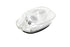 Wyatt Gatling Tail Lamp Lens Laydown Style Clear - 33-0934
