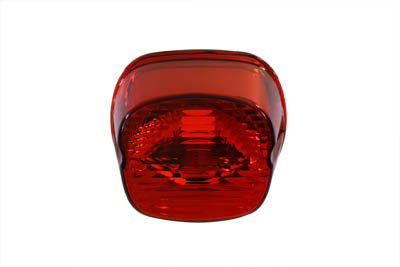Wyatt Gatling Tail Lamp Lens Laydown Style Red - 33-0935
