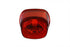 Wyatt Gatling Tail Lamp Lens Laydown Style Red - 33-0935