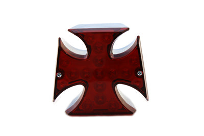 Wyatt Gatling Maltese LED Tail Lamp with Red Lens - 33-0965