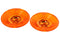Wyatt Gatling Turn Signal Lens Set with Skull Amber - 33-0979