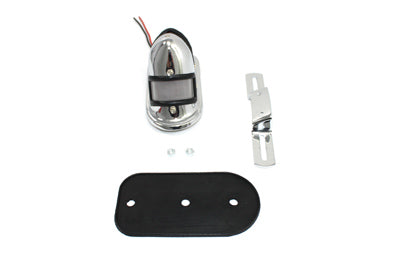 Wyatt Gatling Beehive Tail Lamp Chrome - 33-0980