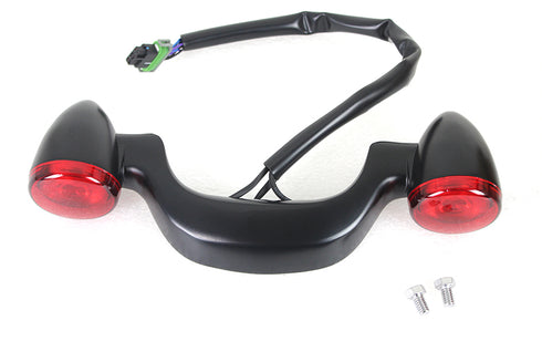 Wyatt Gatling Black FLTRX Rear Turn Signal Bar Kit - 33-1000