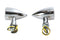Wyatt Gatling LED Bullet Marker Lamp Set Chrome - 33-1003