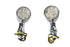 Wyatt Gatling LED Bullet Marker Lamp Set Chrome - 33-1003