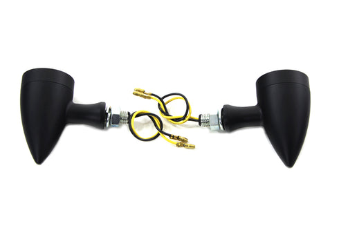 Wyatt Gatling LED Bullet Marker Lamp Set Black - 33-1009