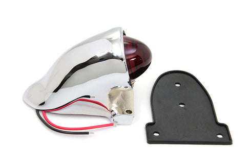 Wyatt Gatling Chrome PK Style Tail Lamp - 33-1018