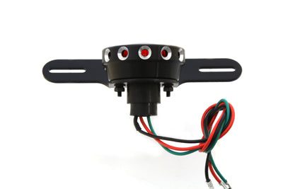 Wyatt Gatling Round Tail Lamp Assembly Bobber Style - 33-1050