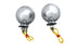Wyatt Gatling Chrome Turn Signal Set Bullet with Smoked Lens - 33-1126