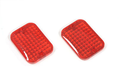 Wyatt Gatling Marker Lamp Lens Set Red Standard Style - 33-1131