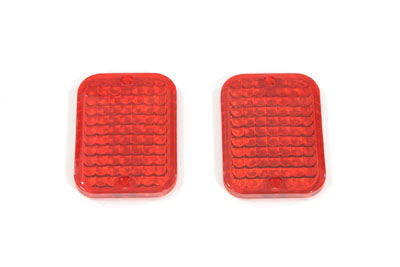Wyatt Gatling Marker Lamp Lens Set Red Standard Style - 33-1131