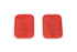 Wyatt Gatling Marker Lamp Lens Set Red Standard Style - 33-1131