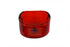 Wyatt Gatling Tail Lamp Lens Laydown Style Red with Blue Dot - 33-1153