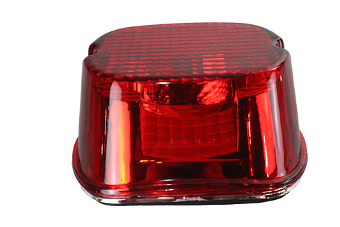 Wyatt Gatling Tail Lamp Lens Laydown Style Red - 33-1158