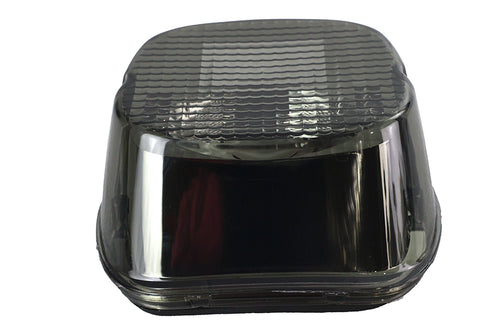 Wyatt Gatling Tail Lamp Lens Laydown Style Smoked - 33-1169
