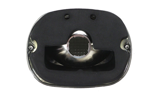 Wyatt Gatling Tail Lamp Lens Laydown Style Smoked - 33-1169