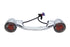 Wyatt Gatling Chrome Steel Revox Turn Signal Bar with Lamps - 33-1177